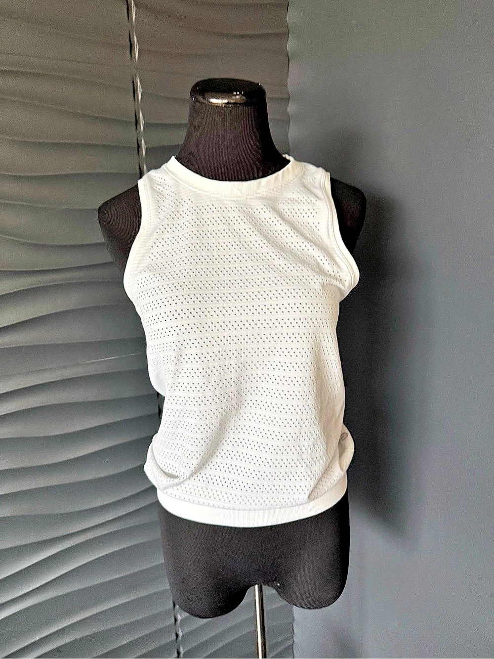 Lululemon Train to Be Tank White